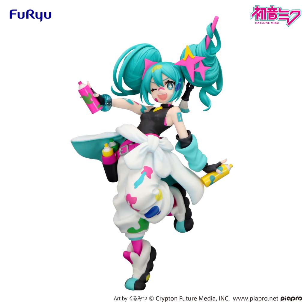 Hatsune miku paint girl trio-try-it figure - immagine 6