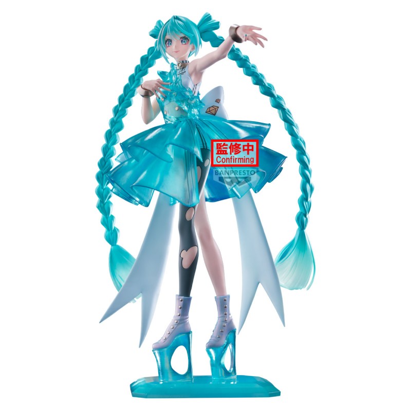 HATSUNE MIKU CLEARLUXE FIGURE COLLECTION EMERALD GEM - immagine 3