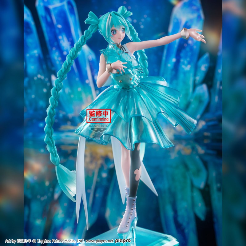 HATSUNE MIKU CLEARLUXE FIGURE COLLECTION EMERALD GEM - immagine 5