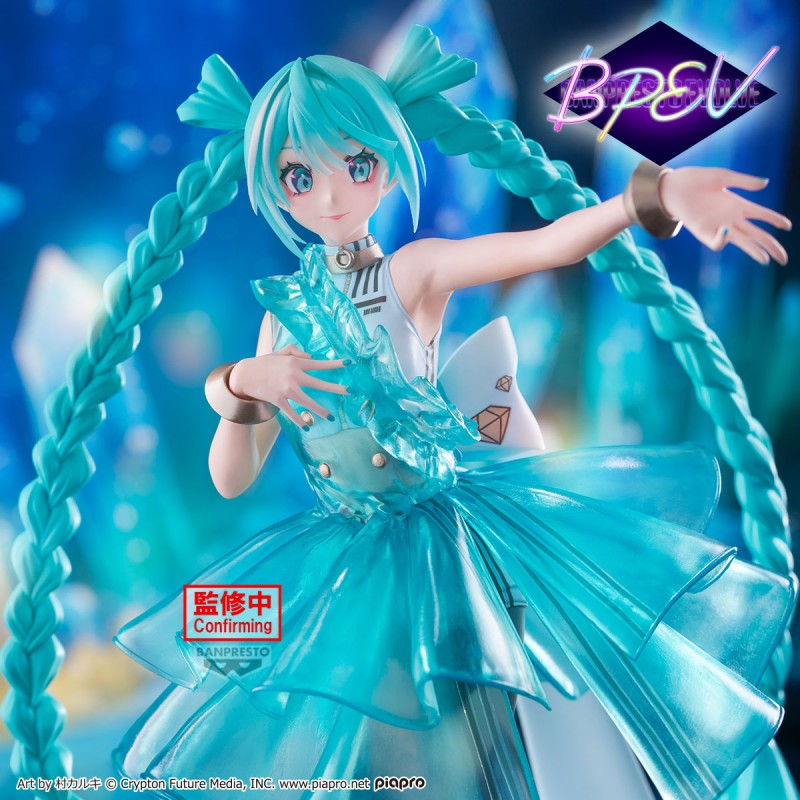 HATSUNE MIKU CLEARLUXE FIGURE COLLECTION EMERALD GEM - immagine 6
