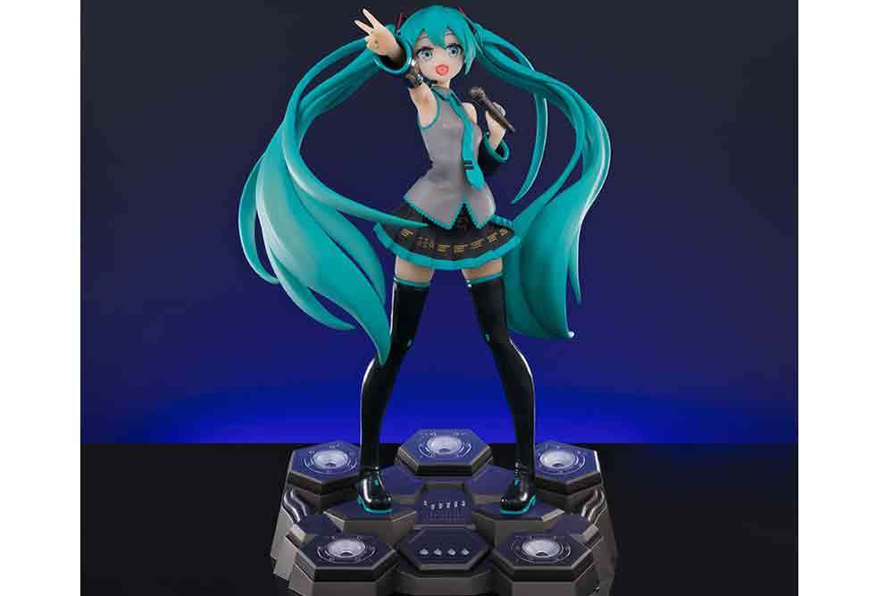 Vocaloid hatsune miku super figure collection 1/10 pvc statue - immagine 4