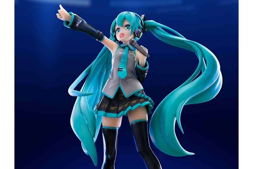 Vocaloid hatsune miku super figure collection 1/10 pvc statue - immagine 5