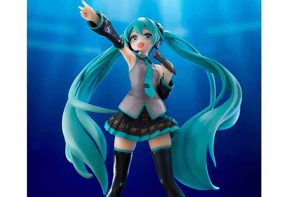 Vocaloid hatsune miku super figure collection 1/10 pvc statue - immagine 7