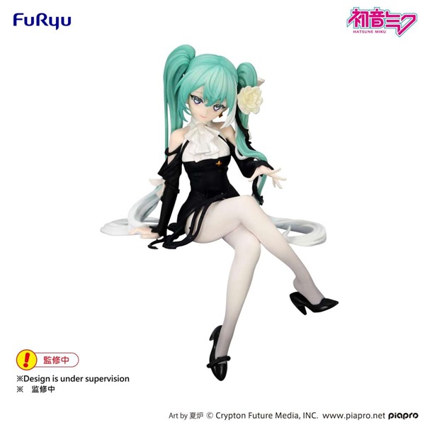 Hatsune miku flower fairy white rose noodle stopper