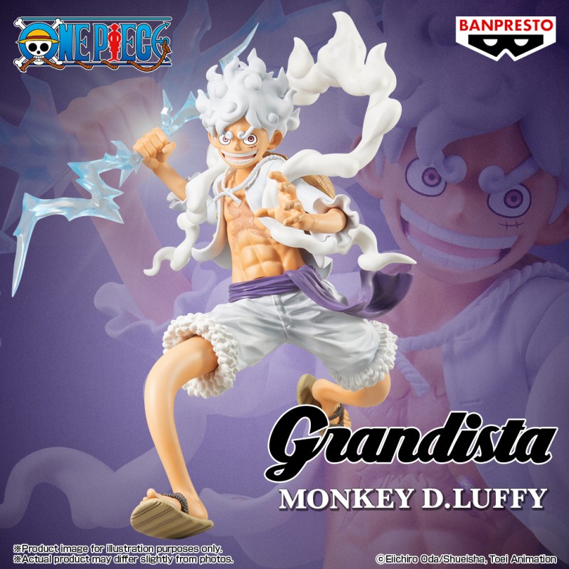 ONE PIECE GRANDISTA SPECIAL EDITION MONKEY D. LUFFY GEAR 5 - immagine 2