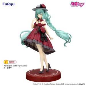 Hatsune miku outing dress red color trio-try-it figure