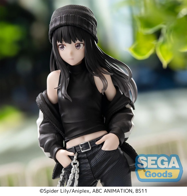 Lycoris Recoil Takina Inoue Street Snap High Premium Figure